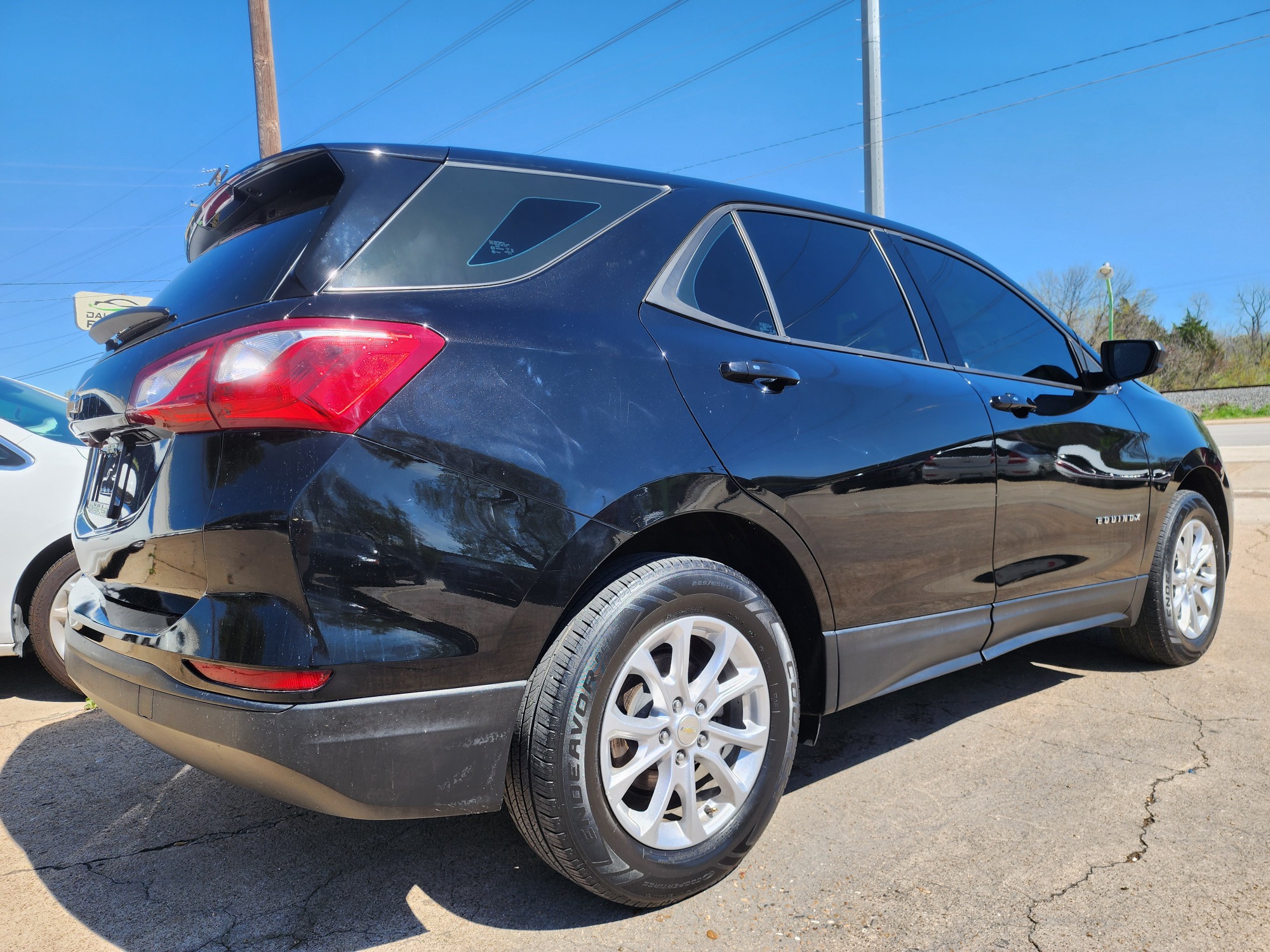 2019 BLACK Chevrolet Equinox LS (3GNAXHEV2KL) with an 1.5L L4 DIR DOHC 16V TURBO engine, 6A transmission, located at 2660 S.Garland Avenue, Garland, TX, 75041, (469) 298-3118, 32.885551, -96.655602 - Welcome to DallasAutos4Less, one of the Premier BUY HERE PAY HERE Dealers in the North Dallas Area. We specialize in financing to people with NO CREDIT or BAD CREDIT. We need proof of income, proof of residence, and a ID. Come buy your new car from us today!! This is a very well cared for 2019 Ch - Photo #3